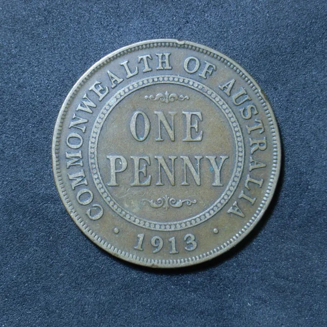 Australia Penny 1913