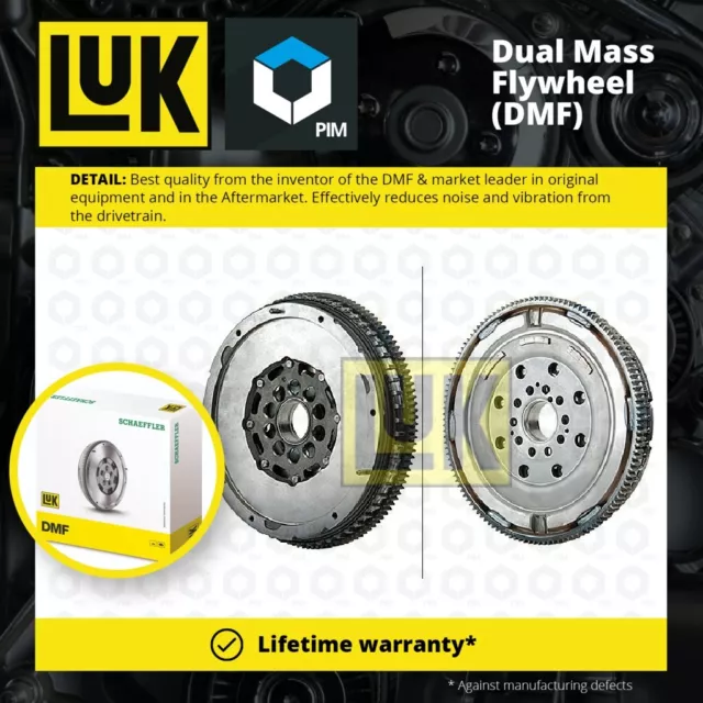 Dual Mass Flywheel DMF fits VOLVO V40 52, 526 2.0D 12 to 15 LuK 31401173 Quality