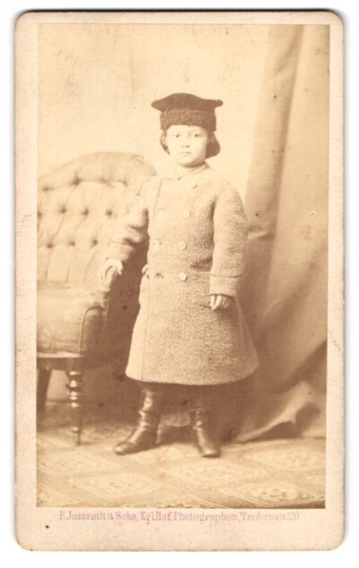 Fotografie F. Jamrath & Sohn, Berlin, Tauben-Str. 20, Portrait niedliches Mädch