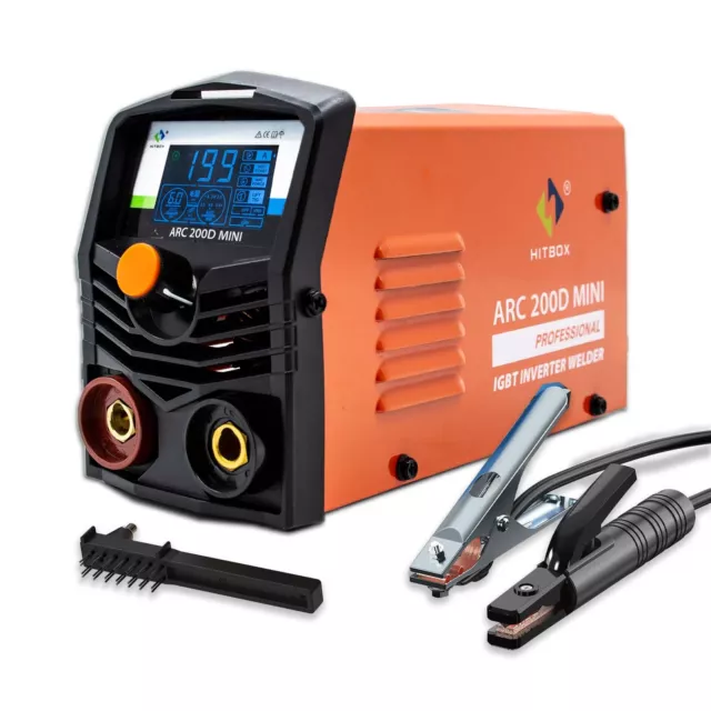 240V Mini ARC Welder 200Amp Electric Lift TIG MMA 2in1 IGBT Welding Machine