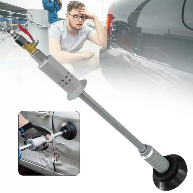 Car Body Repair Dent Tool Set Air Pneumatic Dent Puller Suction Cup Slide Kit