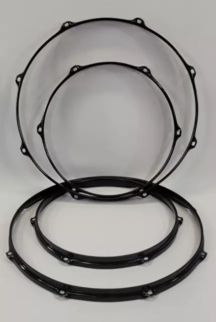 Mapex Tom Drum Hoops Set 12" & 16" -Black