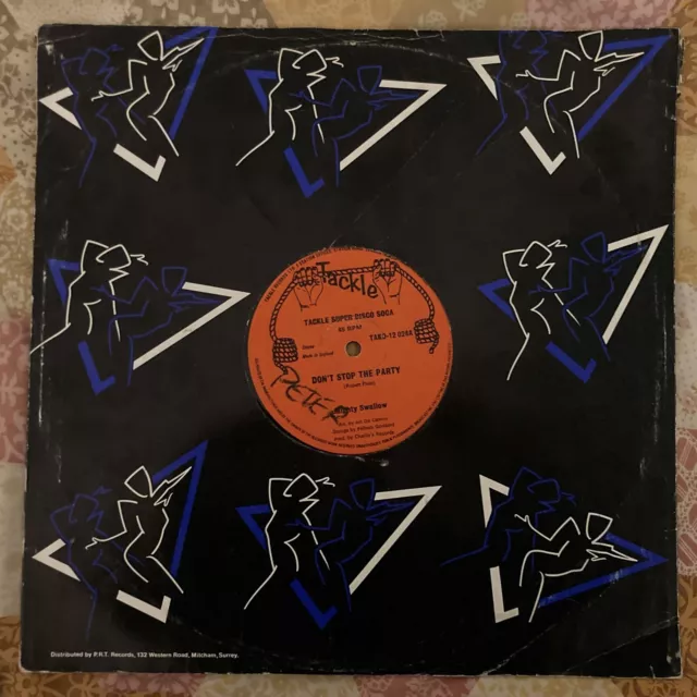 Mighty Swallow, Dont Stop The Party, 1979 Uk 12" Vinyl,Disco Soca Salsa Reggae