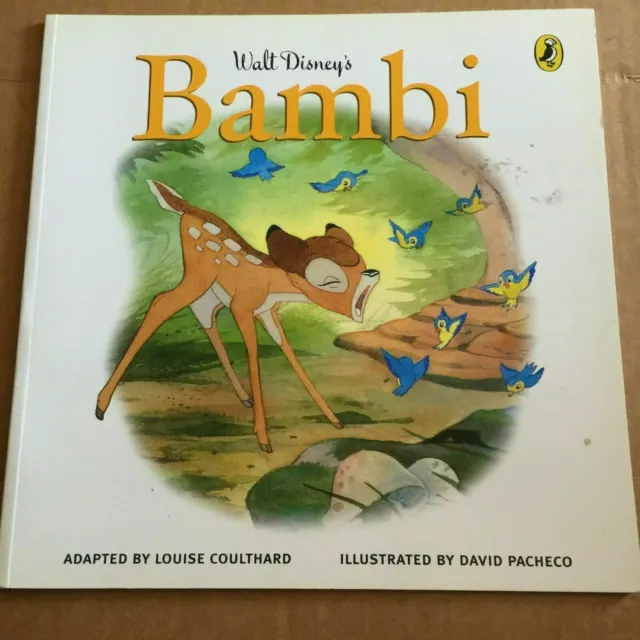 Bambi Movie Book 2003 Walt Disney Book Vtg Bambi Book Vtg Deer Vtg Fawn