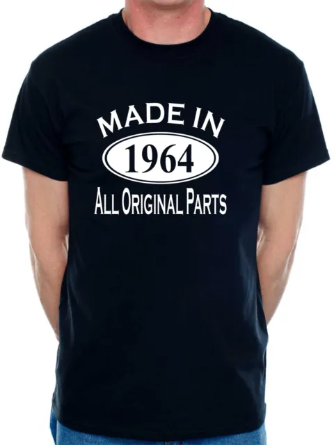 Camiseta 60 cumpleaños para hombre 60 años hecha en 1961 regalo de cumpleaños relacionado con la edad