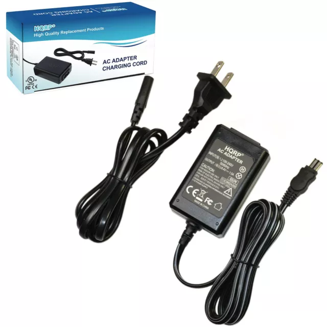 HQRP AC Adapter for Sony Handycam CCD-TRV308 CCD-TRV308E CCD-TRV318 Charger