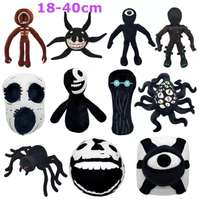 40cm the Figure Doors Plush Toys Horror Game Doors Character Figure Toys  Soft Stuffed Red Monster