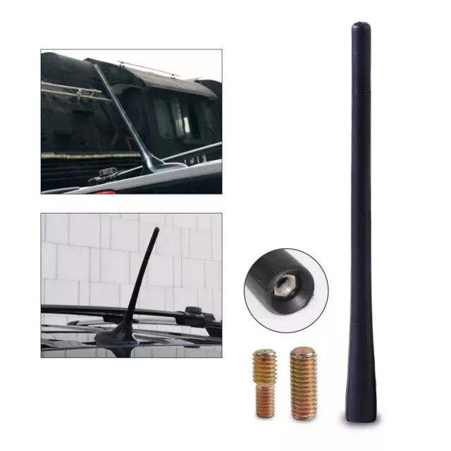 Car Aerial Mast 8" short antenna FM/AM rubber fits Dodge journey Avenger 2007-14