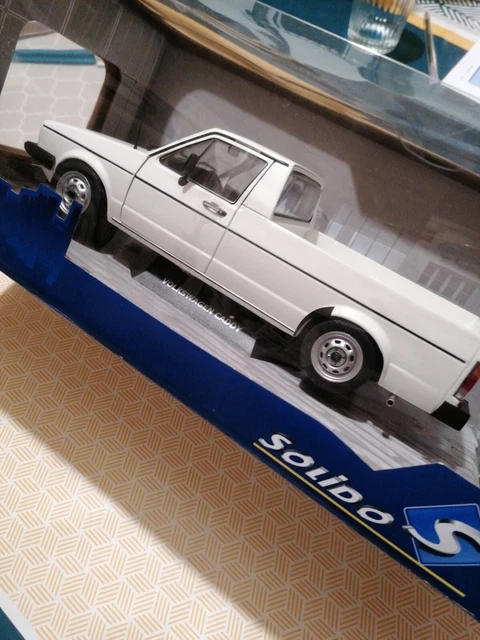 Solido Volkswagen Caddy MK1 1982 1:18 Voiture Miniature - Blanche (S1803501)