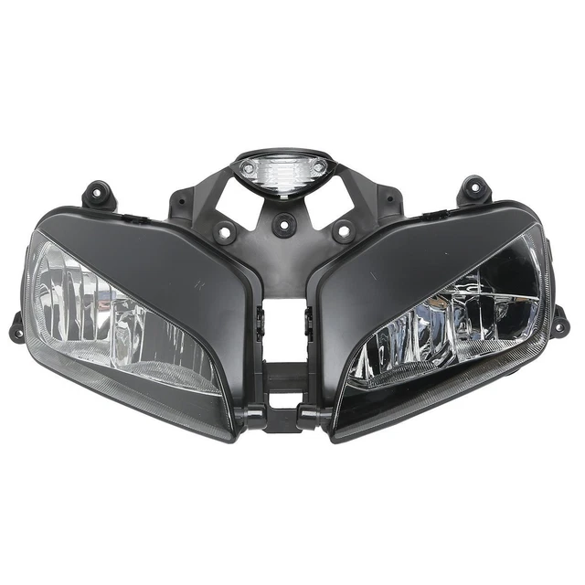 OUMURS LED Front Upper Headlight For Honda CBR600RR 2007-2012 – Black Housing, White Light