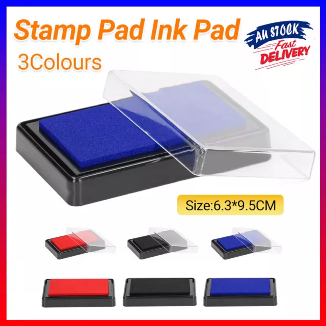 Stamp Pad Ink Pad for Fingerprints  and Stamping 63mm*95mm AU