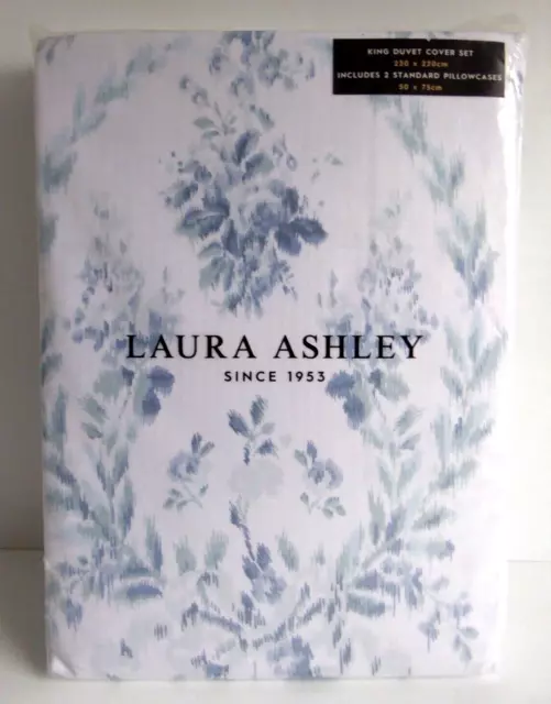 Laura Ashley Marabeau Seaspray Duvet Cover Set BNWT - KING 2