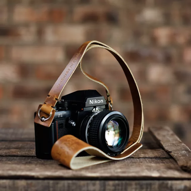 Hawkesmill Horween Leather Camera Neck Strap - Westminster