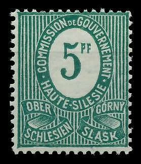 OBERSCHLESIEN Nr 3a postfrisch X893DAA