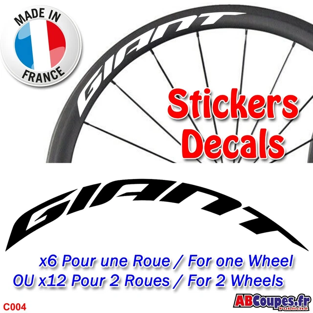 Accessoire Vélo,autocollants De Roue En Carbone 700c,12 Pièces,2 Roues - Foto 10