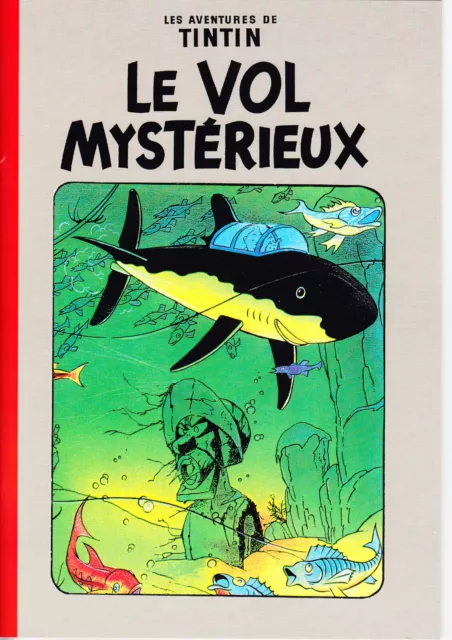 Parodie Hommage A Herge, Tintin Le Vol Mysterieux Noir Et Blanc