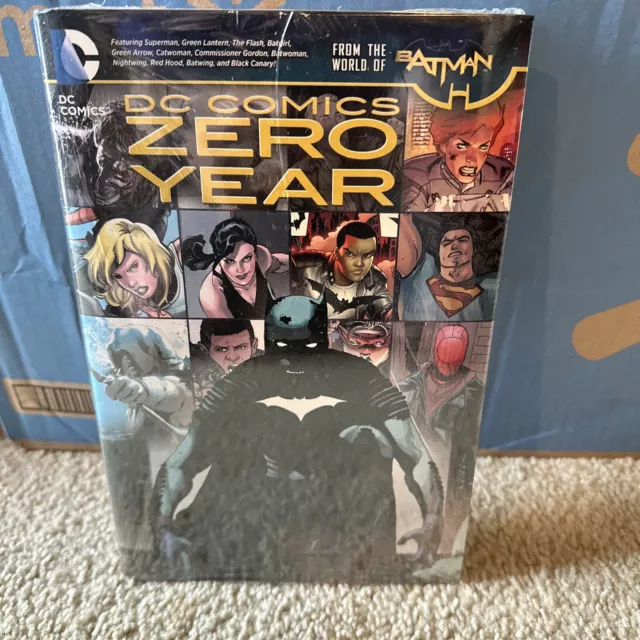 DC Comics Zero Year New HC Hardcover Sealed C8