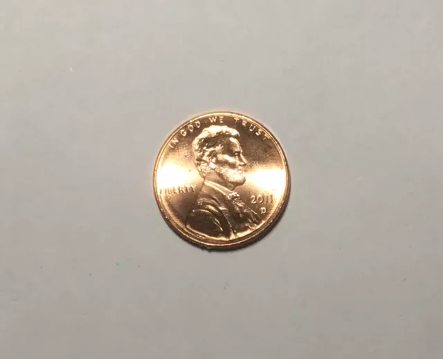 2011 D Lincoln Shield Cent OBW / Unc With FREE SHIPPING!!!
