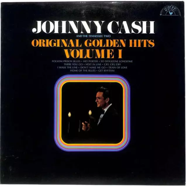 Johnny Cash & The Tennessee Two Original Golden Hits Volume I UK LP Album EX-