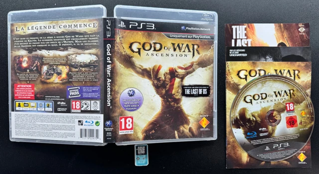 Jeu PS3 God Of War Ascension - Édition Steelbook - Complet En Boîte - Bon état