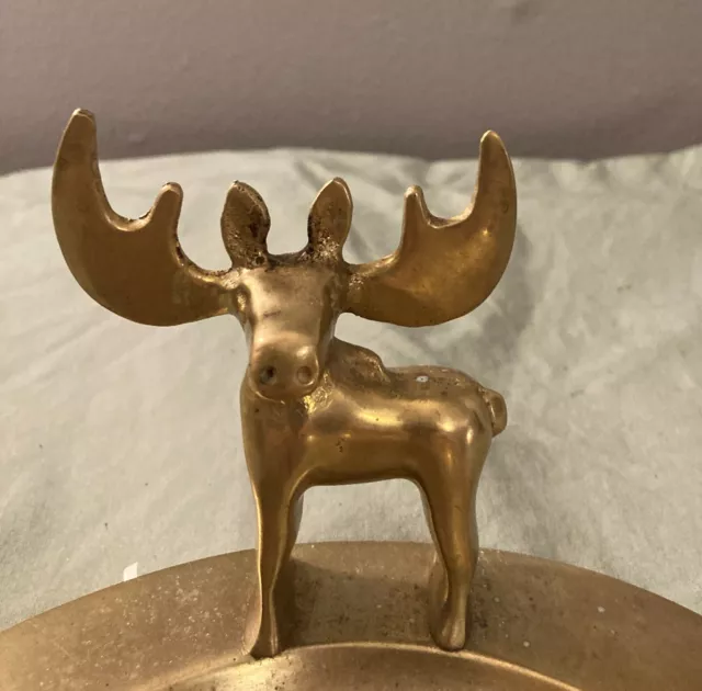 Loyal Order of Moose Vintage Brass Membership Appreciation Award