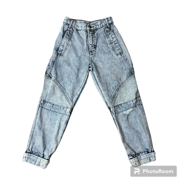Vintage Gitano Jeans Kids Size 8 Acid Wash Skinny