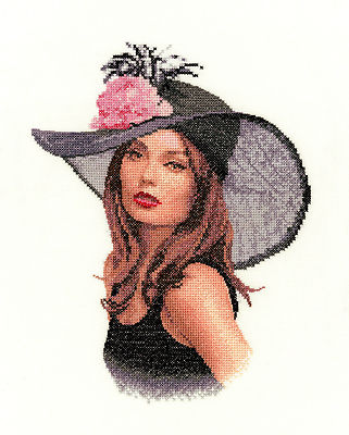 jlje 724 Punto Croce Kit Heritage Stitchcraft John Clayton's Elegance-Jessica 