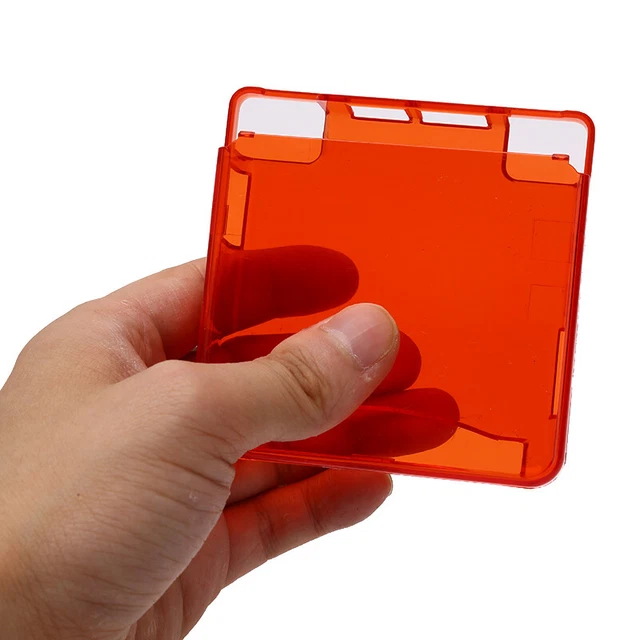 Clear Protective Cover Case Shell For GBA SP Game Console Crystal Cover Case Jd