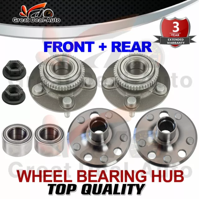 Front and Rear Wheel Bearing Hub for Ford Territory SX SY SZ 2WD RWD 2004-2016