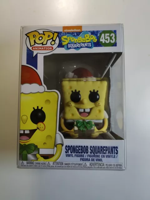 FUNKO POP! VINYL: Nickelodeon - Spongebob Squarepants (Santa Hat w ...