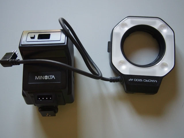 Flash Annulaire Macro MINOLTA 1200 AF