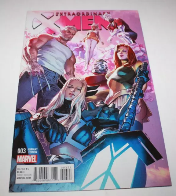 Extraordinary X-Men 3 Mann Variant NM