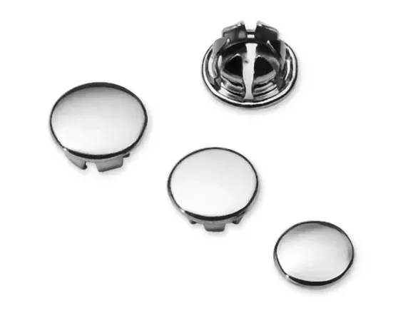 Harley-Davidson Lochstopfen Set für 5/16" Innensechskant, chrom 7x (Multi-Fit)