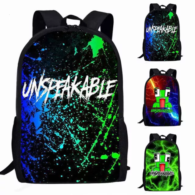 Unspeakable Cartoon Kids Boys Childrens School Book Bag Backpack Rucksack Bag-