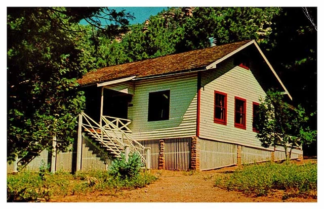 Postcard HOUSE SCENE Payson Arizona AZ AQ5198