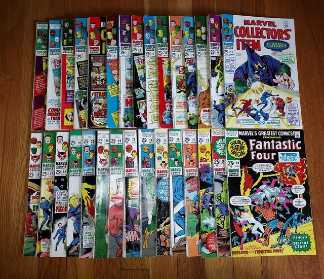Marvel Collectors Item Classics 1 -22 (1965); Silver Age complete set + # 23-30