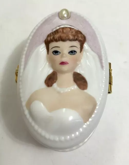 From Barbie with love Oval Trinket Box "Wedding Day 1959" - 1995 - NIB