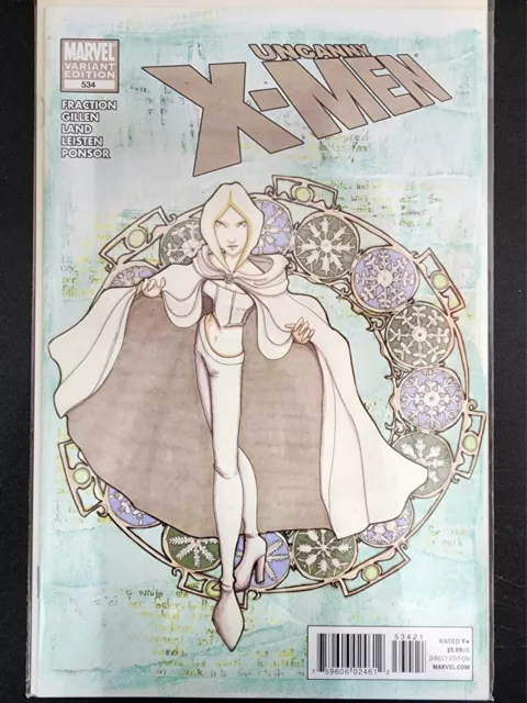 Uncanny X-MEN Vol. 1, 1981-11 #534B JANET LEE Cover VARIANT Edition 1:20 NM 2011