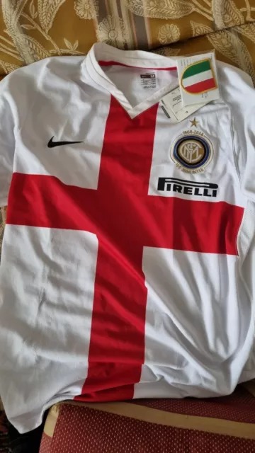 Maglia Inter - Nike Edizione Centenario 2007-08 CON ERRORE - NUOVA