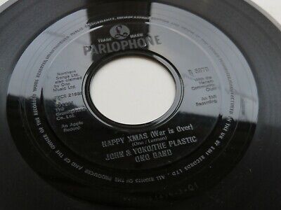 John Lennon Plastic Ono Band Uk 45 Happy Xmas War Is Over  Jukebox Issue