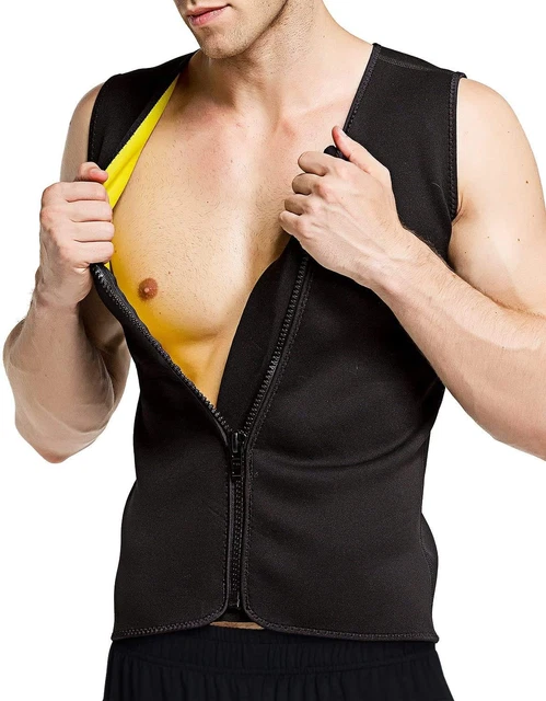 Martiount Canotta Sportiva Da Uomo Sauna Shapewear Senza Maniche Neoprene Gilet