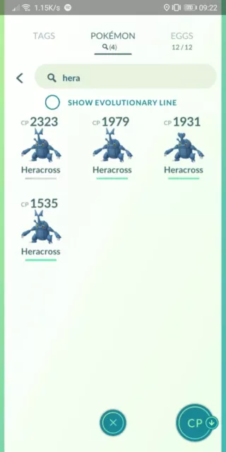 Pokemon Trade GO Regional - Heracross