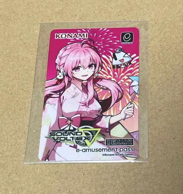 NEW KONAMI E-AMUSEMENT PASS Card Bemani Touhou Project Amusement