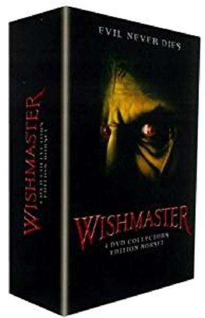 WISHMASTER COLLECTOR'S EDITION Box Set 4 DVD Boxset EUR 75,04 - PicClick IT