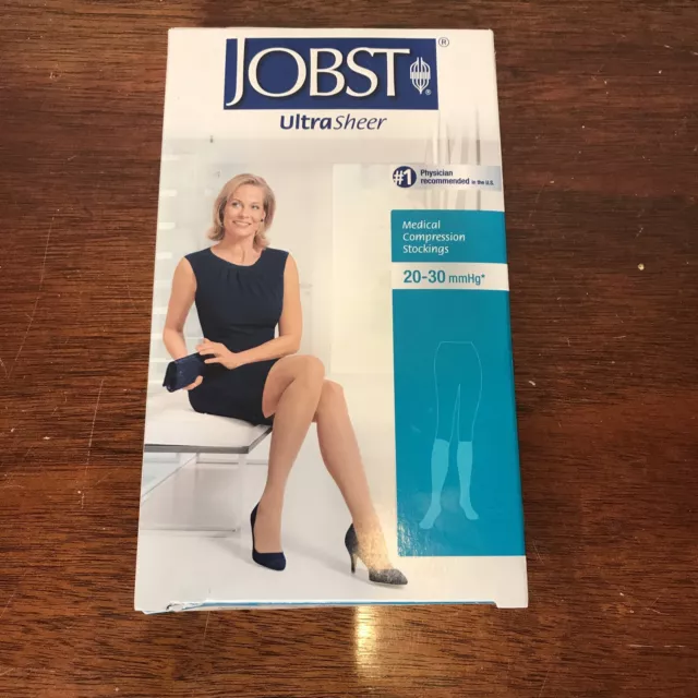 Rodilla Jobst Ultra Transparente 20-30 bronce solar XL OT