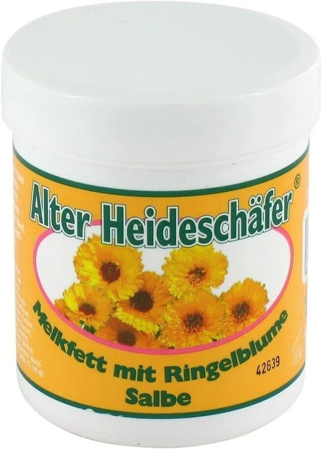 Ungüento de grasa de ordeño con pomada Calendula Heideschäfer 100 ml