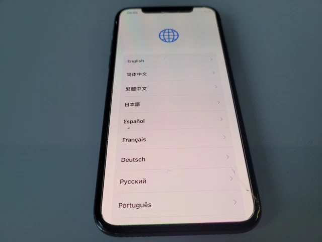 Apple IPhone X 64GB gris sidéral