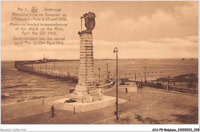 Aiap5-Belgique-0437 - Zeebrugge - Memorial Erige En Souvenir De L'attaque Du M