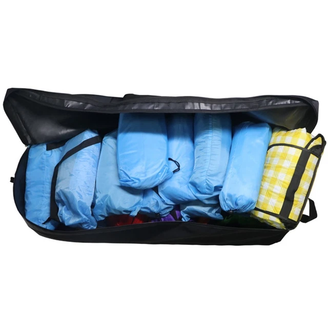NEW PRACTICAL CAMPING Bag Oxford Fabric Black Super Large 55L 100L 150L new-practical-camping-bag-oxford-fabric-black-super-large-55l-100l-150l