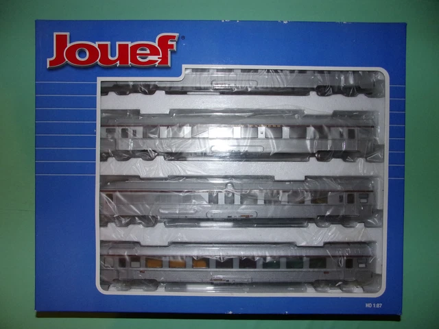 Coffret 3 votures DEV NOX - échelle HO - JOUEF HJ4139 - Mj-Model - spécalste modèle rédut